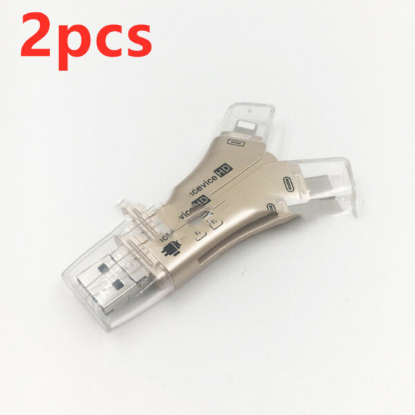 Mobile Phone Card Reader TF SD Multifunctional Four In One Universal - Image 4