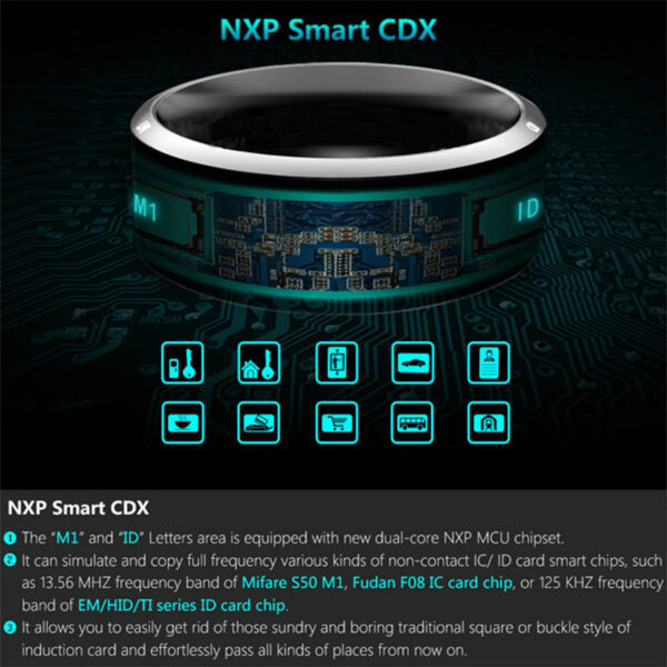 Multifunctional Smart NFC Ring Fashion - Image 3