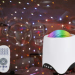 Night Light Projector Ocean Star Projector, Remote Control Mode Music Control - Image 2