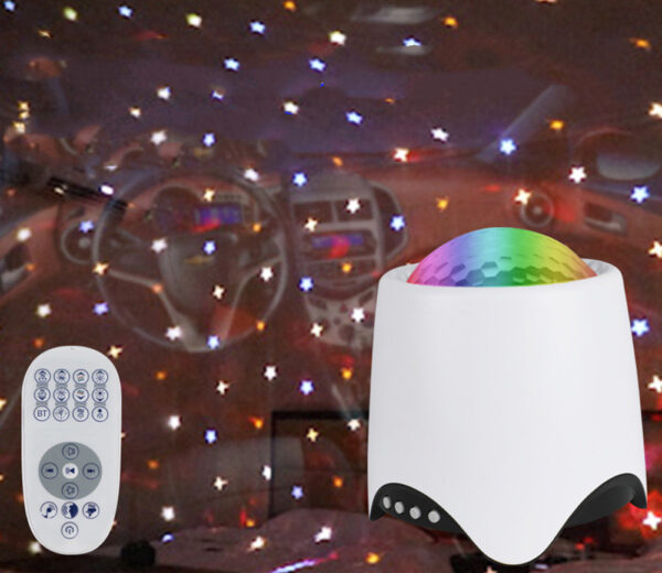 Night Light Projector Ocean Star Projector, Remote Control Mode Music Control - Image 2