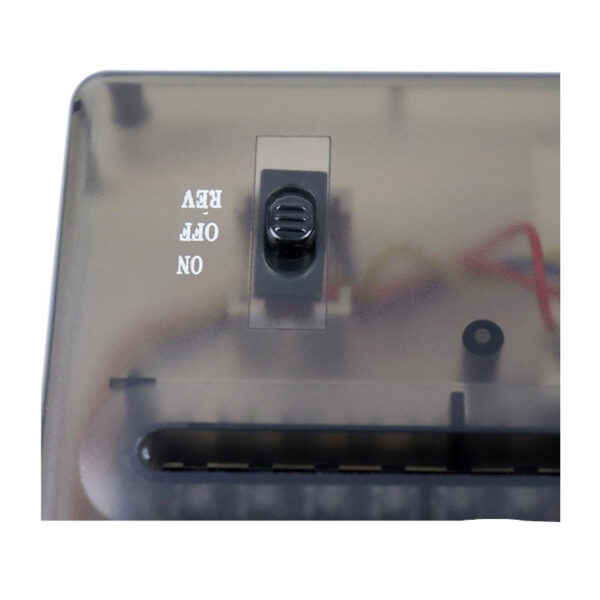 Small Electric A4 Paper Shredder Strip Cut Desktop Office US - Image 2