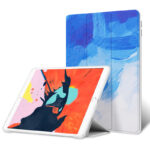 Compatible with Apple, Applicable Ipad10.2 Air2 Flat Protective Cover 9.7pro11 10.5 Silicone Tri-fold Mini4 - Image 2