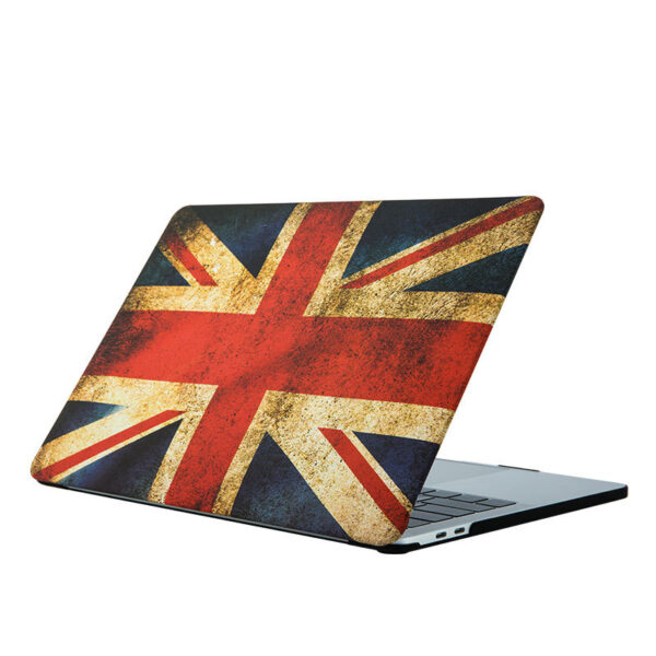 Compatible with Apple, Macbook Notebook Computer Protective Shell Air13 Shell Frosted Painted Marble Protective Cover - Image 2