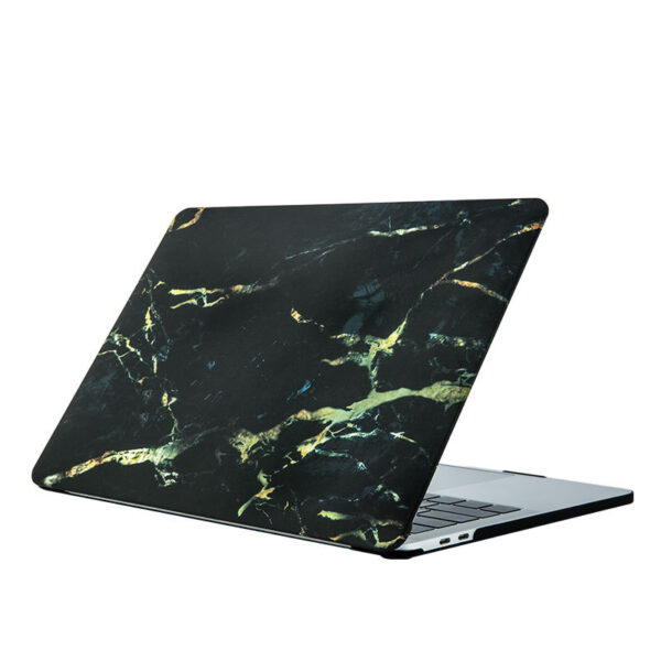 Compatible with Apple, Macbook Notebook Computer Protective Shell Air13 Shell Frosted Painted Marble Protective Cover - Image 5