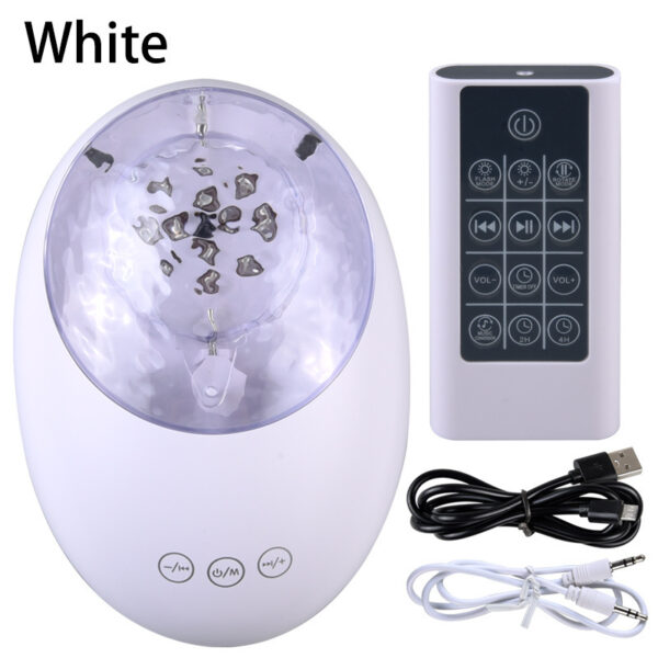 Ocean Starry Sky Projector Light Starry Rotating Bluetooth Music Projector Night Light - Image 2