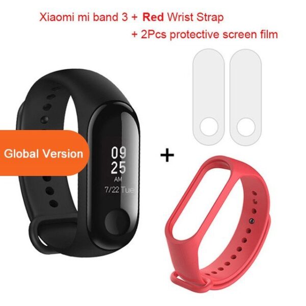 Global Version Xiaomi mi band 3 Fitness Tracker Smart Bracelet 0.78 OLED Touch Screen 50M Waterproof miband 3 Xiomi band 3 - Image 10