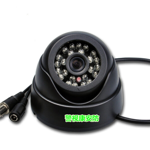 High definition 480 line surveillance camera, infrared camera, indoor monitoring probe, conch monitoring hemisphere - Image 2