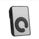 New Mini Fashion SD TF Mirror Portable MP3 Player Clip Media Player Sport Button Mp3 Music Player Walkman Lettore Black - Image 2
