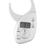 Digital Body Fat Caliper Skinfold Caliper LCD Display Analyzer Tape Measure Pack Slimming Scales Loss Weight Anti-slip Handle - Image 3