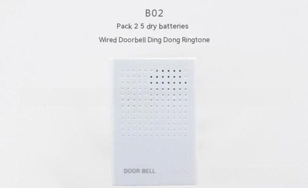 Wired Doorbell Battery-mounted Dingdong Doorbell Access Control Accessories - Image 7