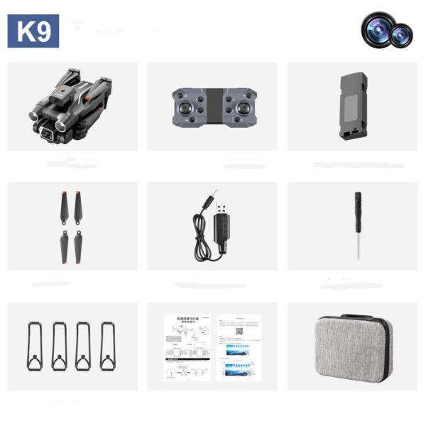 4K HD Aerial Photography Folding Aircraft Dual Camera Four-axis Remote Control - Image 5