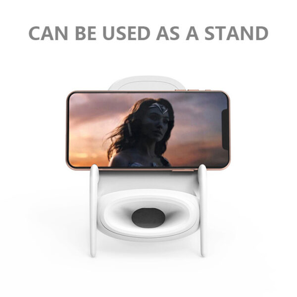 Fast Wireless Charger Kawaii Phone Holder Desk Cute Stand Amplified Multiple Safe Stand - Image 2