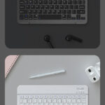 Tablet Notebook Wireless Keyboard And Mouse Set Bluetooth - Image 3