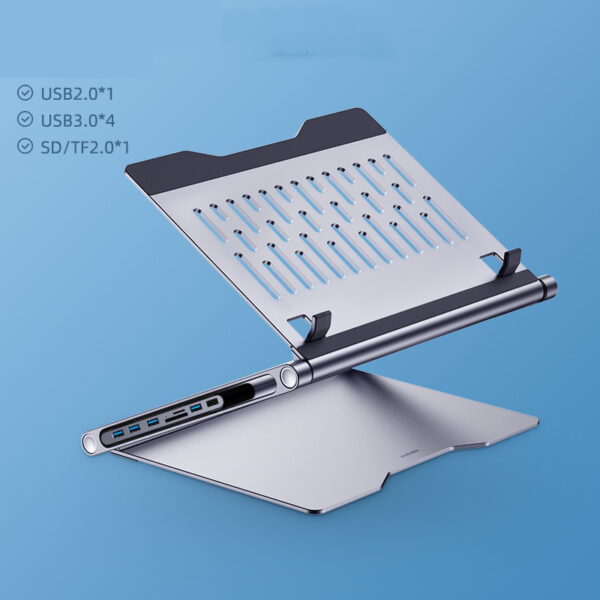 Lapstop Stand With 8-in-1 Docking Station - Image 8