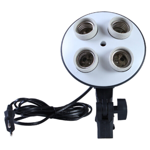 Ceramic quadruple lamp holder for studio shooting - Image 2