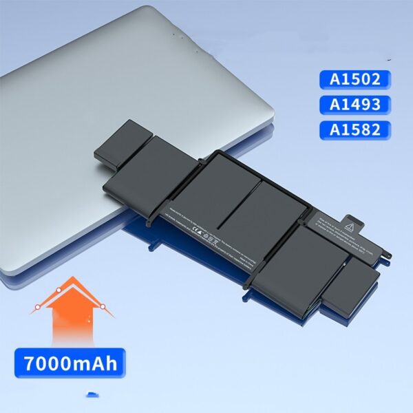 Macbook Air Pro Battery Suitable For Laptop A1466 A1502 A1398 Computer Battery Replacement - Image 2