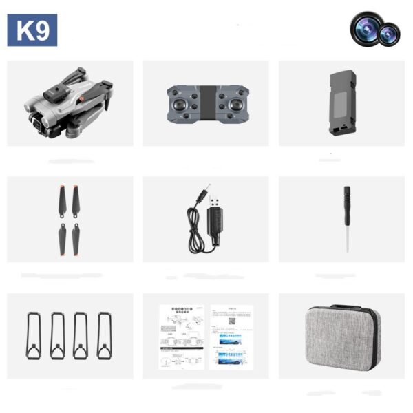 4K HD Aerial Photography Folding Aircraft Dual Camera Four-axis Remote Control - Image 6
