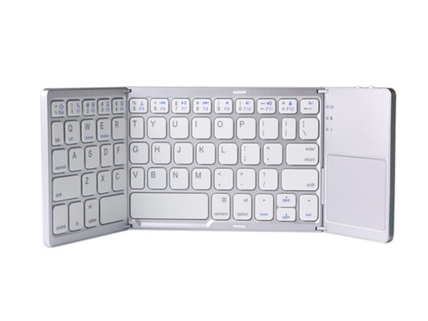 Ultra-thin Tri-fold Folding Touch Keyboard - Image 4