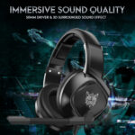 Headphones RGB Light Subwoofer Wired Headphones - Image 2