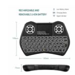 Mini Wireless Keyboard Flying Mouse Keyboard Supports Multi-language Keyboard - Image 3
