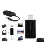 Audio Bluetooth Transmitter Wireless Audio Converter With Mute - Image 2