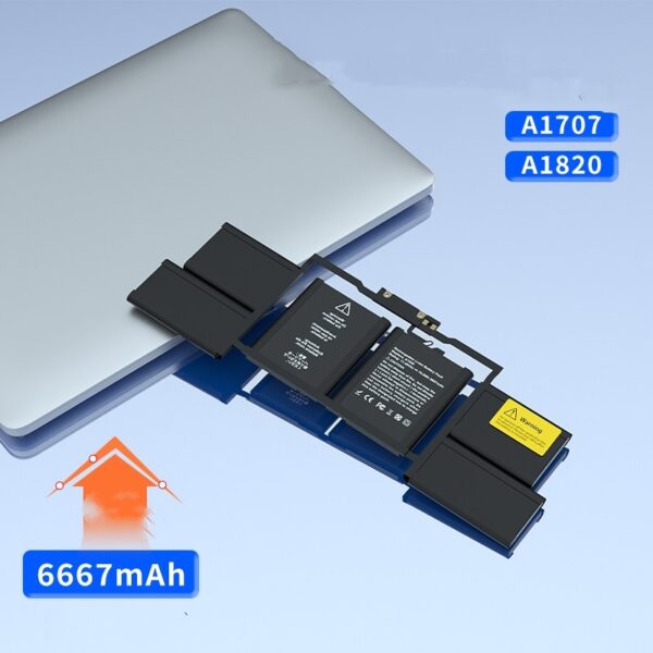 Macbook Air Pro Battery Suitable For Laptop A1466 A1502 A1398 Computer Battery Replacement - Image 7